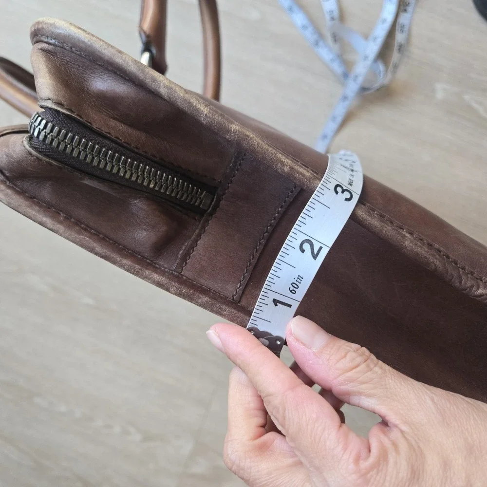 Berluti‎ Paris Brown Leather Academia Briefcase
